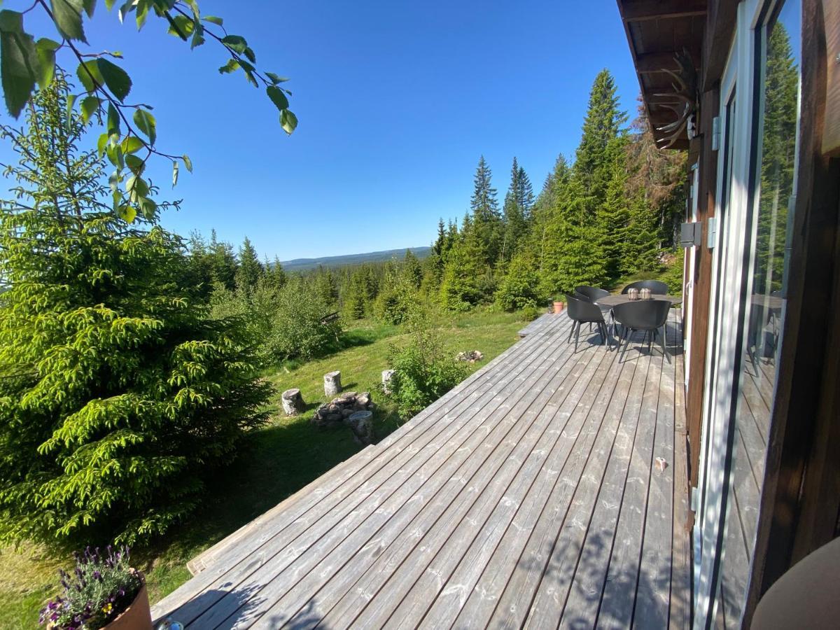 Cozy Forest Cabin With Amazing Mountain View Torsby Eksteriør billede
