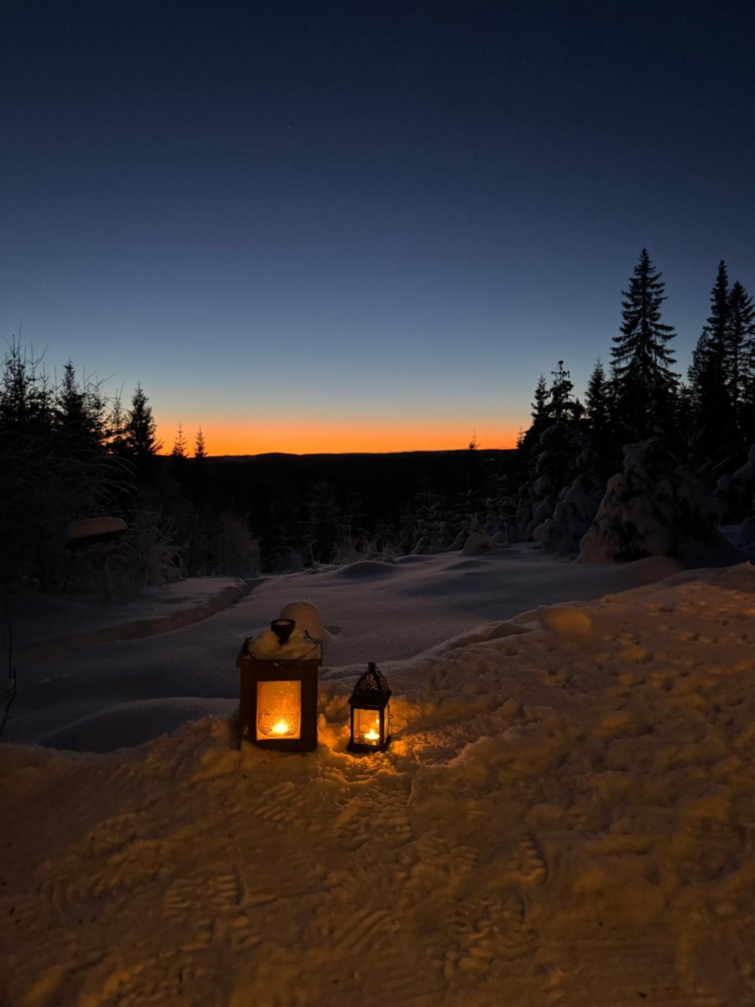 Cozy Forest Cabin With Amazing Mountain View Torsby Eksteriør billede